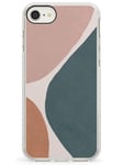 Lush Abstract Watercolour Design #8 Impact Phone Case for iPhone 7, for iPhone 8 | Protective Dual Layer Bumper TPU Silikon Cover Pattern Printed | Composition Watercolour Art Unique Geometric