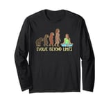 Evolve Beyond Limits Yoga Evolution Meditative Growth Long Sleeve T-Shirt