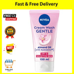 NIVEA Gentle Face Cleansing Cream Wash for Dry & Sensitive Skin (150 ml), Sensi