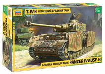 Panzer IV Ausf-H Plastique Kit 1:3 5 Model Zvezda