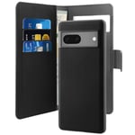 Puro – Google Pixel 7 wallet, detachable, black (PUBOOKC3GOPX7K)