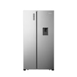 Fridgemaster 519 Litre Side-By-Side American Fridge Freezer - Silver MS91520DES