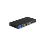 Linksys 8 Port Gigabit Network PoE+ Switch