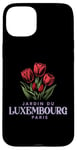 Coque pour iPhone 15 Plus Luxembourg Garden Paris France Tulipes