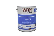 WRX Trade Matt Interior Wall Paint - Water Based (5L) - Brilliant White