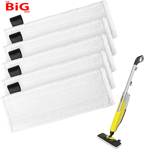 5  Pack  Karcher  Steam  Cleaner  Pads ,  Karcher  Steam  Cleaner  Accessories ,