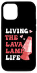 Coque pour iPhone 12/12 Pro Lampe à lave Life Collector années 70 hippie vintage