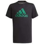 Adidas GS0344 B AR PRME TEE T-shirt black/green/collegiate green 1314