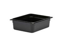 Kantine Cambro 1/2Gn 5,9L 32,5X26,5X10cm Polykarbonat Sort,6 Stk/Eske