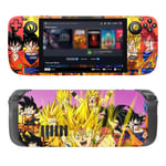 Kit De Autocollants Skin Decal Pour Console De Jeu Steam Deck Dragon Ball Anti-Rayures Couleur Mate, T1tn-Stdeck-0251