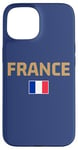 Coque pour iPhone 15 France - Throwback Design - Classic