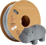 70825 PolyTerra PLA Filament PLA 2.85 mm 1000 g gris (mat) 1 pc(s).[G860]