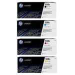 Original HP 508X High Capacity Toner Value Pack B/C/M/Y