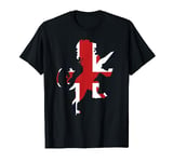 Union Jack Lion Flag Great Britain British UK Novelty Humor T-Shirt