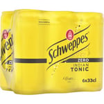 Schweppes Indian Tonic Zero Drinkmixer 6x33cl