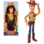 Woody Interaktiv Pratande Actionfigur från Toy Story 4, 15 tum, Funktioner 10+ Engelska Fraser, Interagerar med Andra Figurer, Avtagbar Hatt, Åldrar 3+