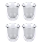 Double Walled Jack Espresso Glasses La Cafetiere Insulated Set Of 4 Coffee Mugs
