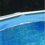 Gre FPR358 - Liner uni bleu pour piscines rondes Ø350 H:132cm, épaisseur 40/100e, système d'accroche