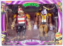 TMNT Tortues Ninja - NECA - Turtles In Time Pirate Bebop & Pirate Rocksteady