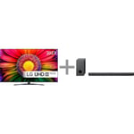 LG UR8100 55" 4K LED TV + LG S90QY 5.1.3 Dolby Atmos Soundbar -tuotepaketti