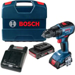 Skrutrekker/bor Bosch GSR 18V-50; 18 V; 2x2,0 Ah batt.