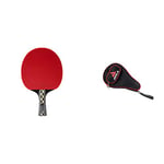 Joola / 54195 Raquette de Tennis de Table Carbon Pro Multicolore & Pocket Housse pour Raquette de Tennis de Table