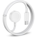 Coocheer - Chargeur Apple Watch, câble usb c de charge rapide magnétique iWatch, station de charge rapide magnétique sans fil compatible avec Apple