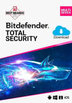 BITDEFENDER TOTAL SECURITY 2025 3 DEVICES 1 YEAR 200MB VPN DOWNLOAD SAME DAY KEY