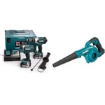 Makita DLX2145TJ 18V Li-ion LXT 2 Piece Combo Kit comprising DHP458Z and DTD152Z & DUB185Z 18V Li-ion LXT Blower - Batteries and Charger Not Included