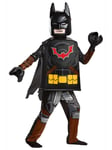 Batman Deluxe Lego Movie 2 Minifigure DC Superhero Child Boys Costume