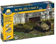 ITALERI - Maquette à assembler et à peindre - Sd.Kfz. 251/1 Ausf. D montage r...