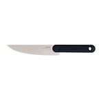 Trebonn - Couteau de cuisine Salami Knife Black Edition - Lame en acier inoxydable japonais 18 cm / 7" - Poignée Soft-Touch antidérapante