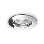 Jazz 1 Light Recessed Spotlight (3 Pack) Chrome GU10