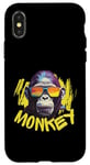 iPhone X/XS Angry Monkey King Gorilla Face Funny Graphic Men Women Kids Case