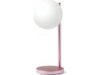 Lampa Stołowa Lexon Lexon Bubble Lamp Led Lamp With Inductive Charger 15W Light Pink Lh70lp