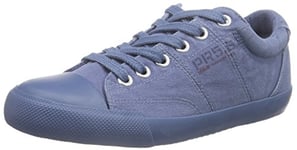 s.Oliver - 43109 - Sneakers basses - mixte enfant - Bleu (DENIM 802) - 33