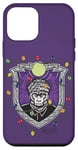 Coque pour iPhone 12 mini Universal Monsters Wolfman Christmas Lights Crest