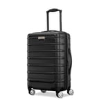 Samsonite Omni 2 Hardside Expandable Luggage with Spinner Wheels, Midnight Black, Pro Carry-on, Omni 2 Hardside Expandable Luggage with Spinners