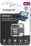 Integral 128GB Micro SD Card 4K Video Premium High Speed Memory Card SDXC Up to