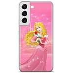 ERT GROUP Coque de téléphone Portable pour Samsung S22 Original et sous Licence Officielle Disney Motif Aurora 001 Parfaitement adapté à la Forme du téléphone Portable, Coque en TPU