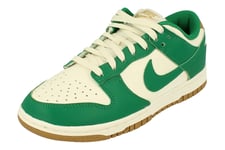 Nike Womens Dunk Low Trainers Green - Size UK 6.5