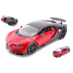 [FR] Burago BUGATTI CHIRON SPORT RED/BLACK 1:18 - BU11044R