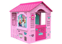 Chicos - Maison Barbie | Maison pour Enfant Exterieur | Cabane de Jardin pour Enfants +24 Mois | Plastique Robuste et Durable avec Montage Facile. Dimensions: 84 x 103 x 104 cm (89609)