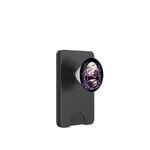 Spooky Moon Haunted Scene Halloween Book Lovers Reader PopSockets PopWallet pour MagSafe