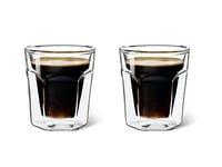 Bredemeijer LV01510 Double Paroi Espresso Set de 2 Verre Transparent 64 x 64 x 71 cm