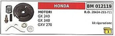 Kit De Réparation De Démarrage HONDA Motoculteur GX240 - GX340 - GXV270