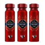 Old Spice Captain Deodorant Body Spray Men's Deodorant ( 3 x 150 ml)
