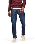 G-STAR RAW Men's 3301 Regular Straight Jeans, Blue (dk Aged 51002-4639-89), 30W / 34L