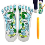 Relieve Tired Feet Feet Massage Socks Foot Pressure Point Socks  Women Men