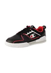 Champion Homme 3 Point Low Baskets, Nero Bianco Rosso Kk002, 45 EU